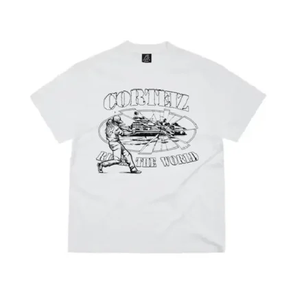 Corteiz Baseball Alcatraz Tee-Shirt WeiB