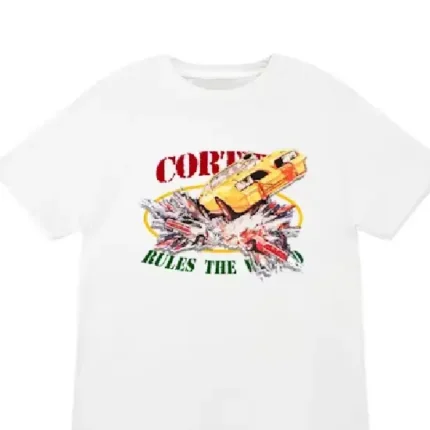 Corteiz Car Crash Tee-Shirt WeiB