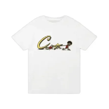 Corteiz Chainsaw T-Shirt WeiB