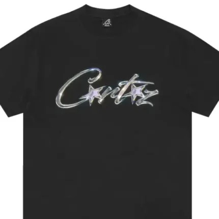 Corteiz Chrome Allstarz Tee-Shirt Schwarz