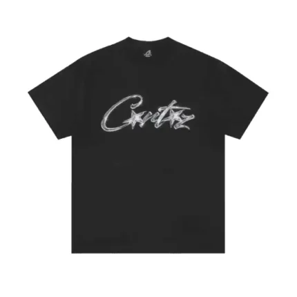 Corteiz Chrome Allstarz Tee-Shirt Schwarz