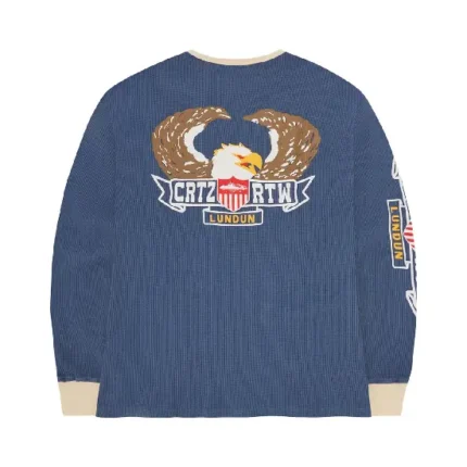 Corteiz Dipset Eagle Sweatshirt Königs blau