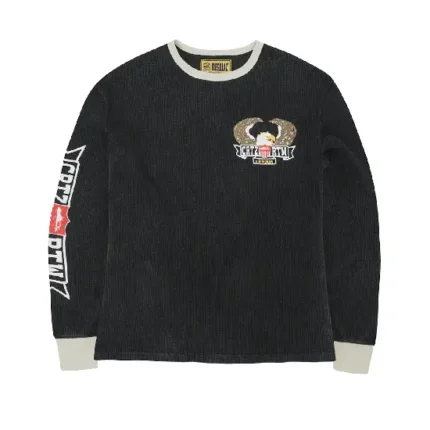 Corteiz Dipset Eagle Sweatshirt Washed Schwarz