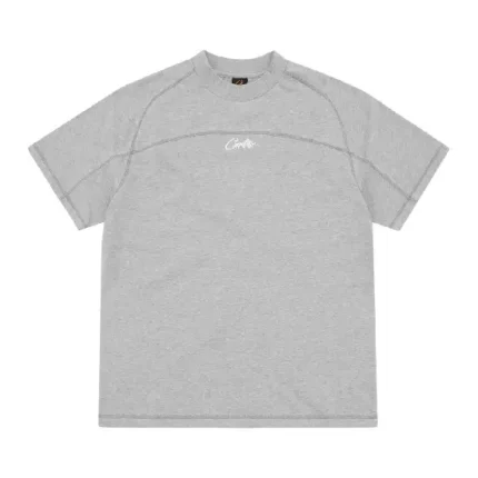 Corteiz HMP Panel T-Shirt Grau