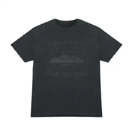 Corteiz OG Alcatraz Tee-Shirt Triple Schwarz