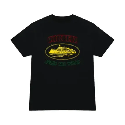 Corteiz OG Carni Alcatraz Tee-Shirt Schwarz